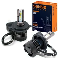 Żarówki samochodowe - Żarówki SENSO 2x LED H4 +250% CSP 12V 16000LM - miniaturka - grafika 1