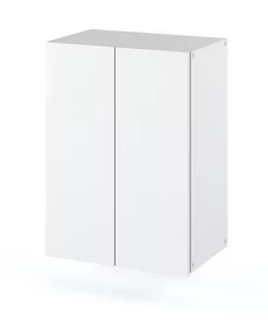 Szafka Łazienkowa Wisząca 40cm HUGO Biała Mat - Szafki łazienkowe - miniaturka - grafika 1