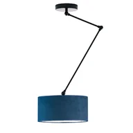 Lampy sufitowe - Regulowany żyrandol sufitowy nad stół NEWA VELUR - miniaturka - grafika 1