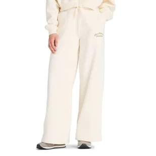 Spodnie damskie New Balance WP53902PEF - beżowe - Spodnie sportowe damskie - miniaturka - grafika 1