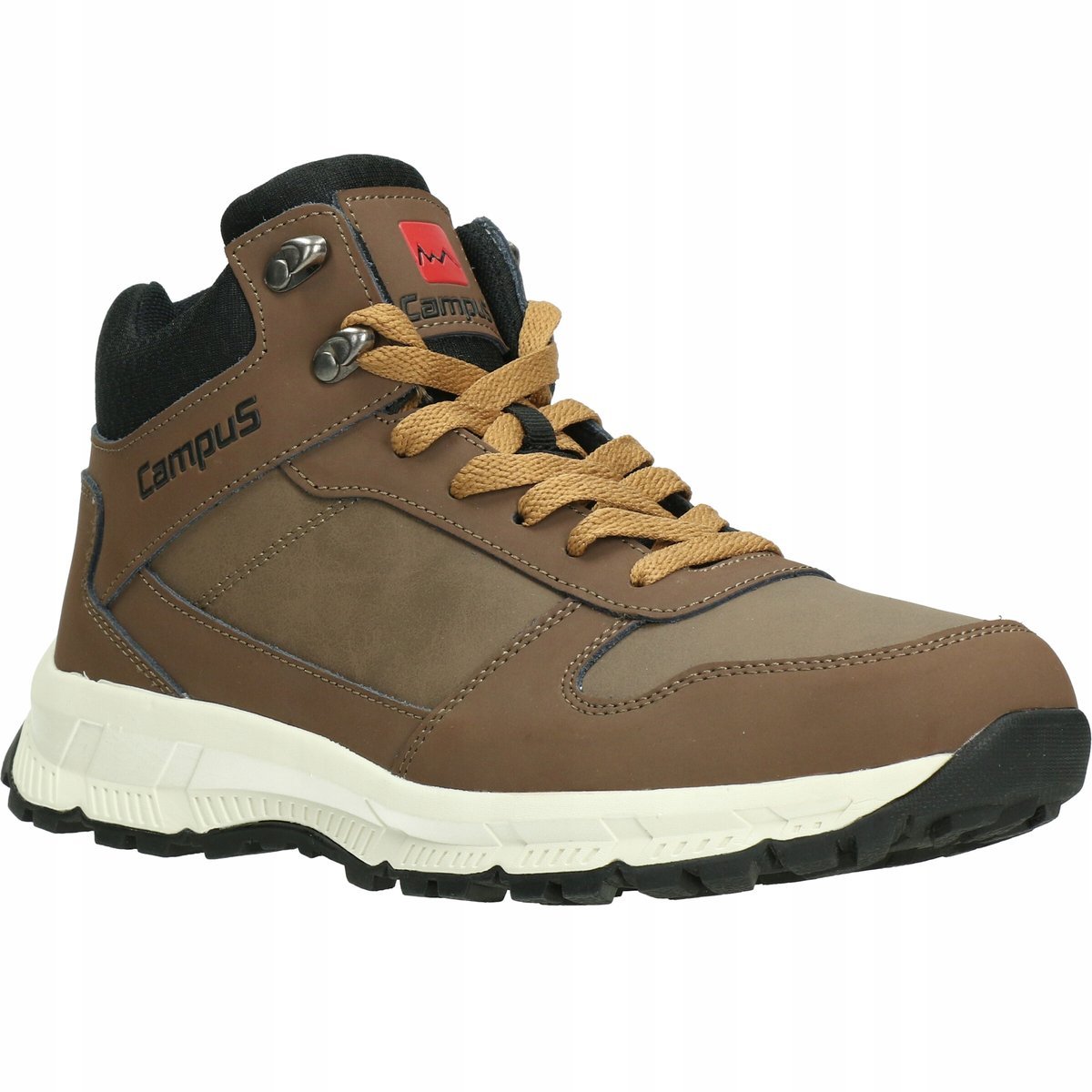 CAMPUS NORDEN WYGODNE MĘSKIE BUTY TURYSTYCZNE BRĄZOWE ROZMIAR 45