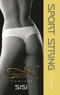 Majtki damskie - FIGI GATTA SPORT STRING SISI (kolor biały, rozmiar L) - miniaturka - grafika 1
