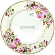 Talerze - PORCELANOWY PŁASKI TALERZ OBIADOWY - BLOOMING OPULENCE 27 cm (1359 BLOC) - miniaturka - grafika 1