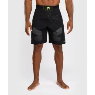 Venum Spodenki MMA Treningowe Fightshorts Training Camp 4.0 Black/Neon Green - Spodnie sportowe męskie - miniaturka - grafika 1