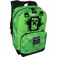 Plecaki szkolne i tornistry - Plecak Tornister Szkolny Minecraft Cały Creeper - miniaturka - grafika 1