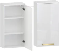 Szafki łazienkowe - Szafka Łazienkowa Athos 45 90 D P - Uchwyt Złoty - miniaturka - grafika 1