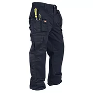 Spodnie męskie - Lee Cooper męskie bojówki, luźne spodnie robocze - Morskie - 32W / R LEG - miniaturka - grafika 1