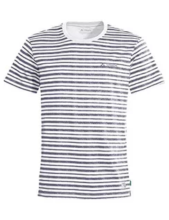 Koszulki męskie - Vaude Męski męski T-shirt Arendal Iii T-Shirt biały biały S 42278 - grafika 1