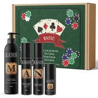 Zestawy kosmetyków męskich - Kann Kann Zestaw BASIC Zestaw pielęgnacyjny - miniaturka - grafika 1