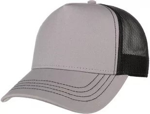 Czapka Trucker Rapper Canvas, szaro-czarny, One Size - Czapki i chusty sportowe męskie - miniaturka - grafika 1