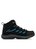 Buty trekkingowe damskie - Columbia Trekkingi Crestwood™ II Mid Waterproof 2099861 Czarny - miniaturka - grafika 1