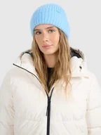 Czapki damskie - 4F Czapka zimowa damska - niebieska S - miniaturka - grafika 1
