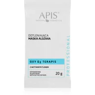 Maseczki do twarzy - Apis Oxy O2 Terapis Dotleniająca Maska Algowa 20G - miniaturka - grafika 1