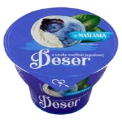 Desery mleczne - Mlekpol Deser o smaku muffinki jagodowej 170 g - miniaturka - grafika 1