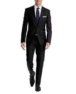 Calvin Klein Męskie spodnie slim fit, Czarny, 42W / 30L - Spodenki męskie - miniaturka - grafika 1