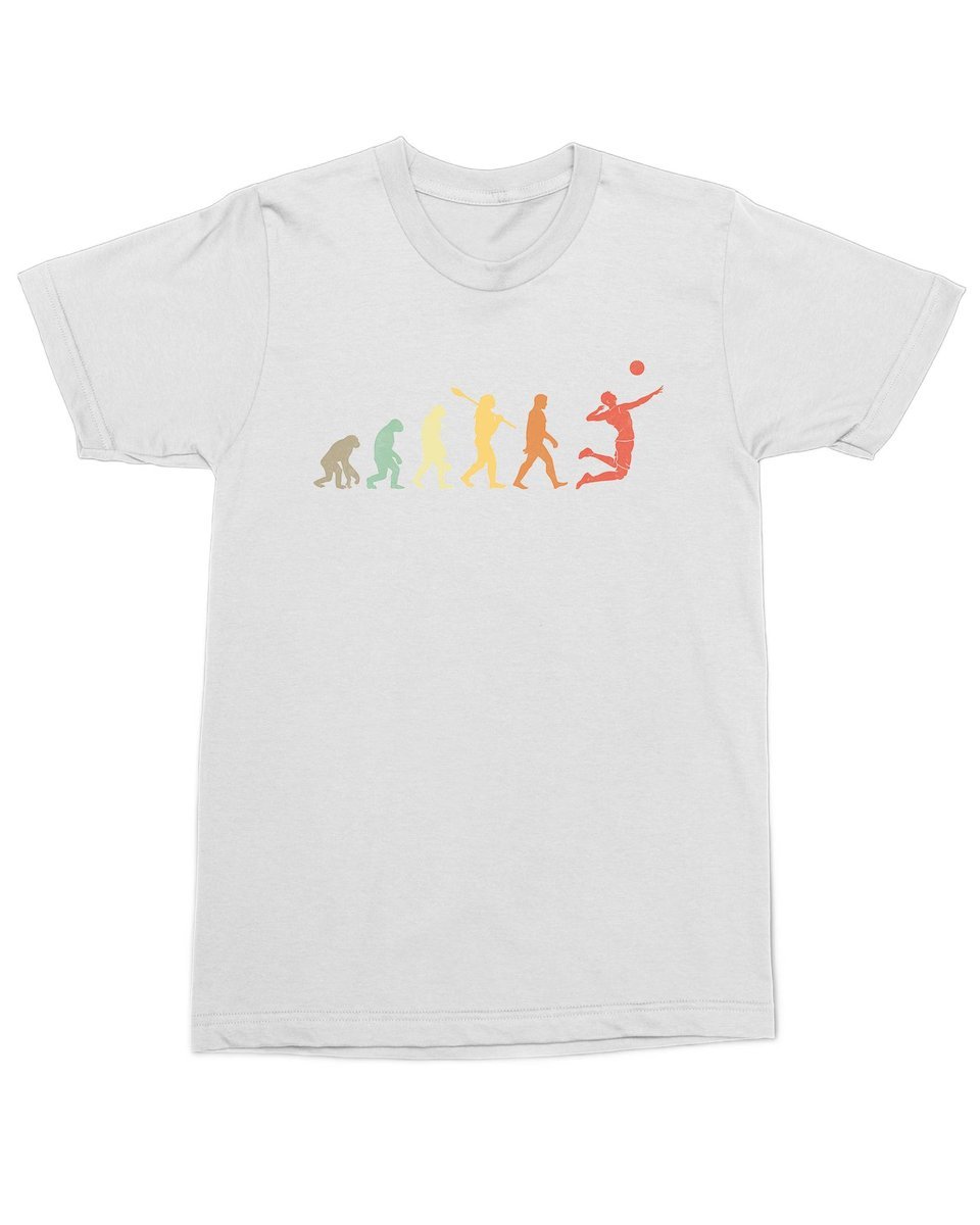 Koszulka dla siatkarza Ewolucja Siatkówka Sportowa Kibica Biała XL