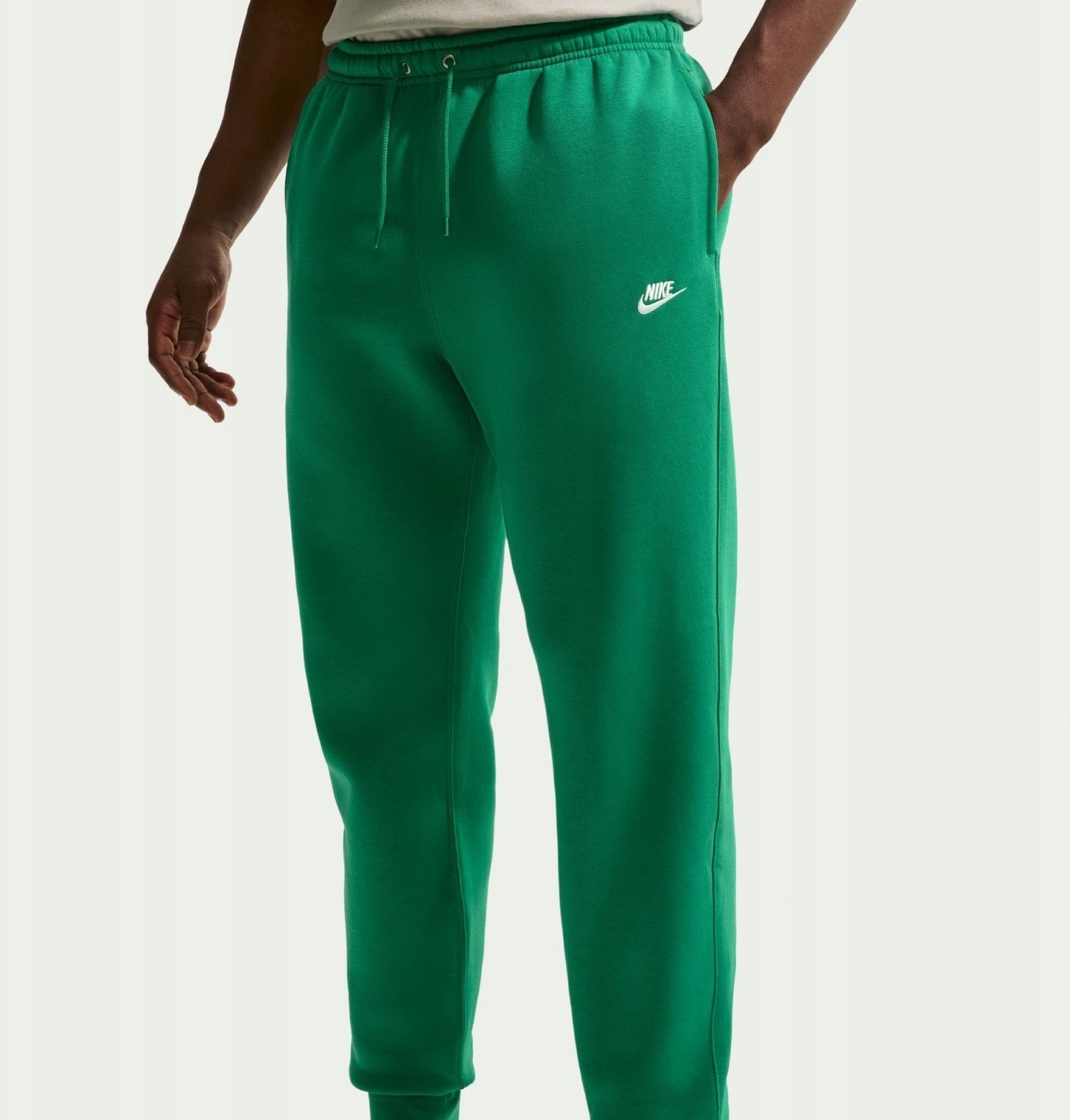 Nike Spodnie męskie Club BB Jogger zielone FN3787 365 L