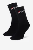 Skarpetki damskie - Fila F4401-AW24 (2-pack) Czarny - miniaturka - grafika 1