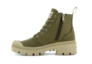 Palladium Damskie botki Pallabase Twill, Butternut, 42 EU - Botki damskie - miniaturka - grafika 1