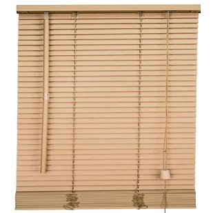 Żaluzja drewniana Nordic 100 x 250 cm brązowa 27 mm - Żaluzje - miniaturka - grafika 1