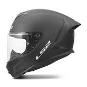 Kaski motocyklowe - Kask Integralny LS2 FF820 Rapid III Solid Matowy CzarnyXXS - miniaturka - grafika 1