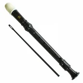 Instrumenty dęte - Flet prosty sopranowy Ellise  czarny system niemiecki - miniaturka - grafika 1