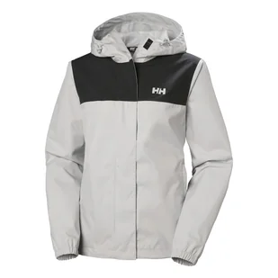 Damska Kurtka HELLY HANSEN W VANCOUVER RAIN JACKET 53587_823 – Biały - Kurtki damskie - miniaturka - grafika 1