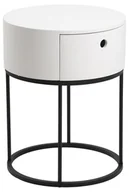 Szafki nocne - Actona Szafka nocna Polo biała 257561 [17103652] - miniaturka - grafika 1