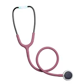 Urządzenia medyczne - Dr. Famulus Uniwersalny Stetoskop internistyczny DR510 LIGHT  - Antyczny róż - miniaturka - grafika 1