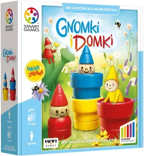 Smart Games Gnomki i Domki (PL) Iuvi Games - gra - Łamigłówki - miniaturka - grafika 1