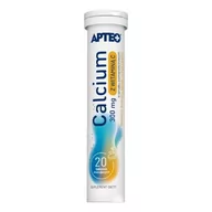 Witaminy i minerały - Synoptis Calcium z witaminą C 20 szt. - miniaturka - grafika 1