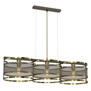 Efektowna lampa wisząca nad stół w jadalni LX 4409 z serii RIM - Lampy sufitowe - miniaturka - grafika 1