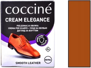 BRĄZOWY JASNY 12 PASTA WOSKOWA DO SKÓRY LICOWEJ Wosk do skóry licowej Gąbka - Środki do obuwia i ubrań - miniaturka - grafika 1