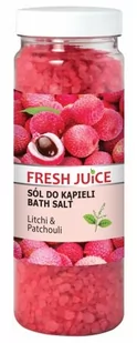 Fresh Juice litchi & patchouli sól do kąpieli 700g - Kosmetyki do kąpieli - miniaturka - grafika 1