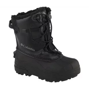 Buty Columbia Bugaboot Celsius Wp Snow Boot Jr 2007401010 czarne - Buty dla dziewczynek - miniaturka - grafika 1