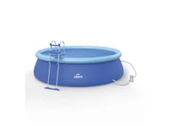 Baseny ogrodowe - CRIVIT Basen Easy Set Quick-up-Pool, Ø 457 x 122 cm - miniaturka - grafika 1