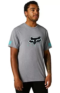 Fox Venz Ss Tech Tee Heather Graphite - Odzież motocyklowa - miniaturka - grafika 1