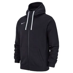 Nike, Bluza męska, Hoodie FZ FLC TM Club 19, czarny, rozmiar S - Bluzy sportowe męskie - miniaturka - grafika 1