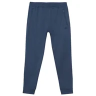 Spodnie sportowe męskie - Męskie spodnie dresowe 4F Trousers Fnk M682 Rozmiar: M / Kolor: ciemnoniebieski - miniaturka - grafika 1