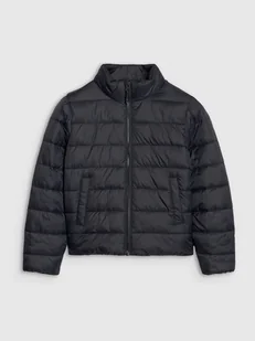 4F Kurtka puchowa z wypełnieniem syntetycznym chłopięca - czarna 122 (6-7 lat) - Kurtki i kamizelki sportowe męskie - miniaturka - grafika 1