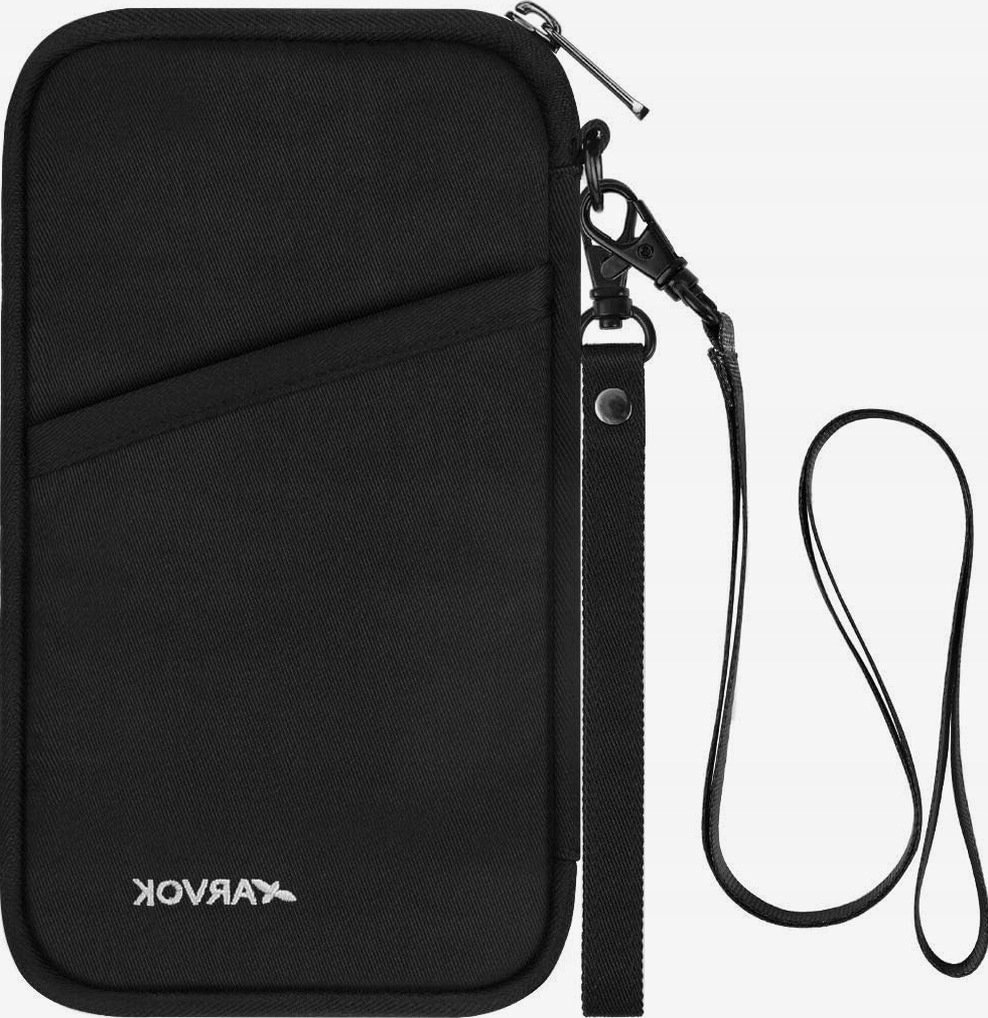 TORBA NA PASZPORT 135X225X2CM ETUI ORGANIZER BLOKADA RFID WODOODPORNA