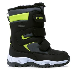 Śniegowce CMP Kids Hexis Snow Boot Wp 30Q4634 Czarny - Buty dla chłopców - miniaturka - grafika 1