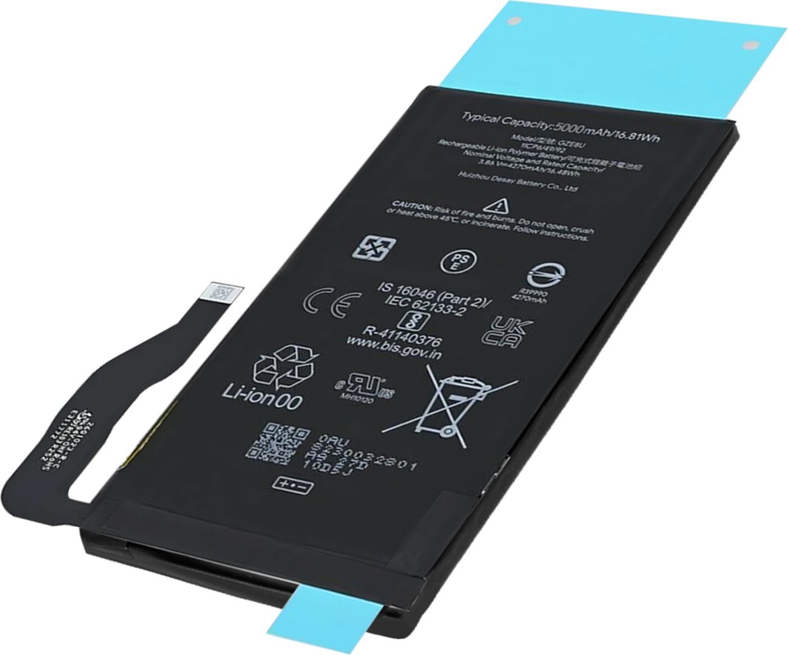 Oryginalna bateria do Google Pixel 7 4355mAh model GZE8U Black