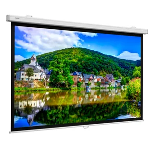 Projecta ProScreen CSR 220 x 128 cm manualny ekran projekcyjny Matt White 16:9 - Ekrany projekcyjne - miniaturka - grafika 1