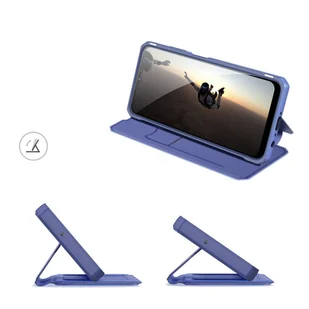Dux Ducis Skin X kabura etui pokrowiec z klapką Samsung Galaxy A03s niebieski - Etui i futerały do telefonów - miniaturka - grafika 12