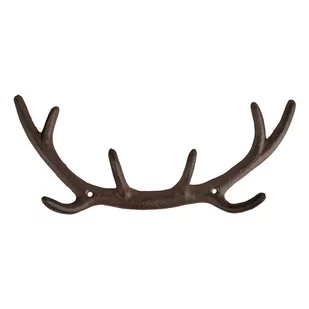 Żeliwny wieszak ścienny Esschert Design Antlers - Wieszaki i stojaki Żeliwny wieszak ścienny Esschert Design Antlers - Wieszaki i stojaki - miniaturka - grafika 1