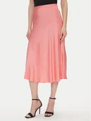 Spódnice - Fracomina Spódnica midi FJ25SG2003W45101 Koralowy Regular Fit - miniaturka - grafika 1