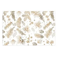 Obrusy i serwetki - Mata stołowa golden Winter 28 x 43 cm - miniaturka - grafika 1