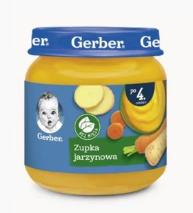 Gerber ZUPA JARZYNOWA 125G po 4 miesiącu - Dania dla dzieci - miniaturka - grafika 1