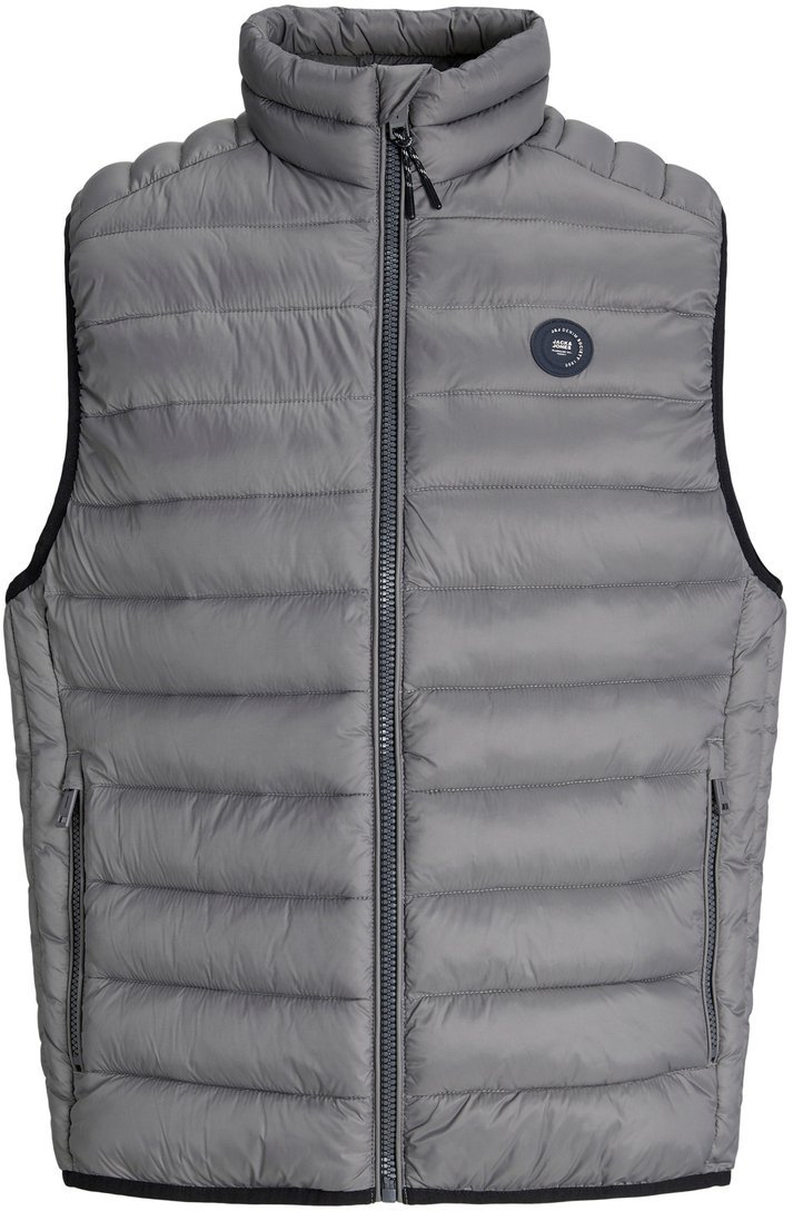 Jack & Jones Jack&Jones męska kamizelka bezrękawnik JJEBRADLEY LIGHT BODYWARMER COLLAR NOO 12280973 CASTLEROCK 2XL